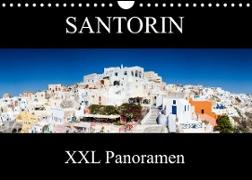 Santorin - XXL Panoramen (Wandkalender 2023 DIN A4 quer)