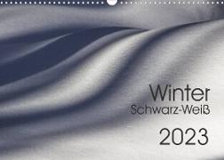 Winter Schwarz-Weiß (Wandkalender 2023 DIN A3 quer)