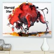 Sternbild Stier (Premium, hochwertiger DIN A2 Wandkalender 2023, Kunstdruck in Hochglanz)