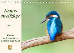 Naturstreifzüge. Fauna an heimischen Flüssen und Seen (Tischkalender 2023 DIN A5 quer)