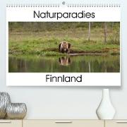 Naturparadies Finnland (Premium, hochwertiger DIN A2 Wandkalender 2023, Kunstdruck in Hochglanz)