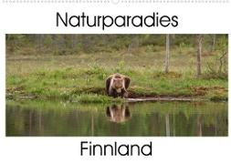 Naturparadies Finnland (Wandkalender 2023 DIN A2 quer)