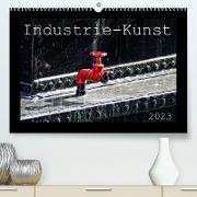 Industrie-Kunst 2023 (Premium, hochwertiger DIN A2 Wandkalender 2023, Kunstdruck in Hochglanz)