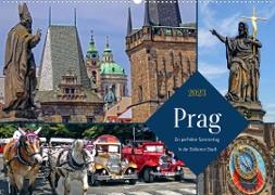 Prag ¿ Ein perfekter Sommertag in der Goldenen Stadt (Wandkalender 2023 DIN A2 quer)
