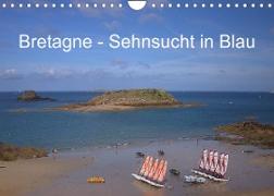 Bretagne - Sehnsucht in Blau (Wandkalender 2023 DIN A4 quer)