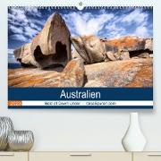 Australien 2023 Best of Down Under (Premium, hochwertiger DIN A2 Wandkalender 2023, Kunstdruck in Hochglanz)