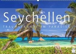 Seychellen Traumstrände im Paradies (Wandkalender 2023 DIN A2 quer)