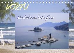 Korfu, Küstenlandschaften (Tischkalender 2023 DIN A5 quer)