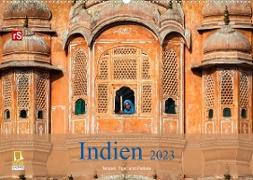 Indien 2023 Tempel, Tiger und Paläste (Wandkalender 2023 DIN A2 quer)
