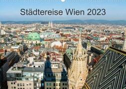 Städtereise WienAT-Version (Wandkalender 2023 DIN A2 quer)