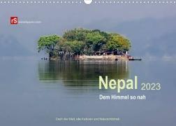 Nepal 2023 - Dem Himmel so nah (Wandkalender 2023 DIN A3 quer)