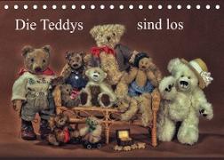 Die Teddys sind los (Tischkalender 2023 DIN A5 quer)