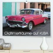 Oldtimerträume auf KUBA (Premium, hochwertiger DIN A2 Wandkalender 2023, Kunstdruck in Hochglanz)