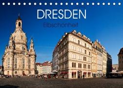 Dresden - Elbschönheit (Tischkalender 2023 DIN A5 quer)