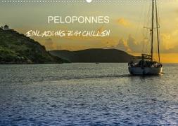 Peloponnes - Einladung zum Chillen (Wandkalender 2023 DIN A2 quer)