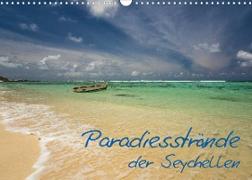 Paradiesstrände der Seychellen (Wandkalender 2023 DIN A3 quer)