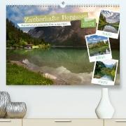 Zauberhafte Bergseen (Premium, hochwertiger DIN A2 Wandkalender 2023, Kunstdruck in Hochglanz)