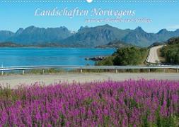 Landschaften Norwegens zwischen Polarkreis und Nordkap (Wandkalender 2023 DIN A2 quer)