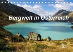 Bergwelt in Österreich (Tischkalender 2023 DIN A5 quer)