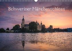 Schweriner Märchenschloss (Wandkalender 2023 DIN A3 quer)