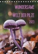 Wundersame Welt der Pilze (Tischkalender 2023 DIN A5 hoch)