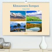Klimazonen Europas (Premium, hochwertiger DIN A2 Wandkalender 2023, Kunstdruck in Hochglanz)