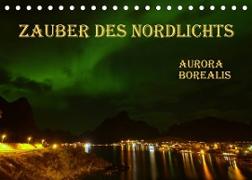 Zauber des Nordlichts - Aurora borealis (Tischkalender 2023 DIN A5 quer)