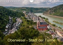 Oberwesel - Stadt der Türme (Wandkalender 2023 DIN A4 quer)