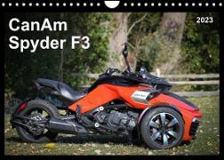 CanAm Spyder F3 (Wandkalender 2023 DIN A4 quer)