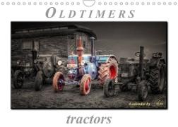 Oldtimer - tractors (Wall Calendar 2023 DIN A4 Landscape)
