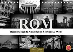 ROM - Ansichten in Schwarz und Weiß (Tischkalender 2023 DIN A5 quer)