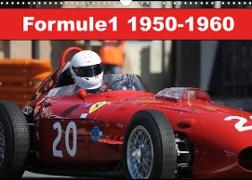 Formule 1 1950-1960 (Calendrier mural 2023 DIN A3 horizontal)