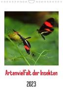 Artenvielfalt der Insekten (Wandkalender 2023 DIN A4 hoch)