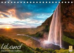 ISLAND - Traumlandschaften (Tischkalender 2023 DIN A5 quer)