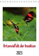 Artenvielfalt der Insekten (Tischkalender 2023 DIN A5 hoch)