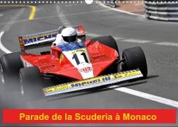 Parade de la Scuderia à Monaco (Calendrier mural 2023 DIN A3 horizontal)