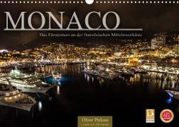 Monaco - Das Fürstentum an der französischen Mittelmeerküste (Wandkalender 2023 DIN A3 quer)