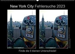 New York City Fehlersuche 2023 (Wandkalender 2023 DIN A2 quer)