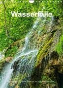 Wasserfälle in Deutschland, Frankreich und auf den Britischen Inseln (Wandkalender 2023 DIN A4 hoch)
