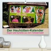 Der Heuhütten-Kalender (Premium, hochwertiger DIN A2 Wandkalender 2023, Kunstdruck in Hochglanz)