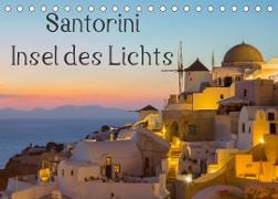 Insel des Lichts - Santorini (Tischkalender 2023 DIN A5 quer)