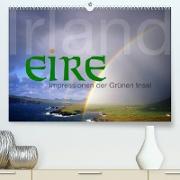 Irland Eire - Impressionen der Grünen InselCH-Version (Premium, hochwertiger DIN A2 Wandkalender 2023, Kunstdruck in Hochglanz)