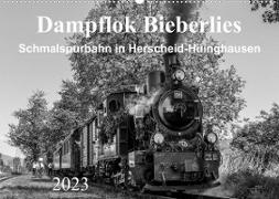 Dampflok Bieberlies in Herscheid-Hüinghausen (Wandkalender 2023 DIN A2 quer)