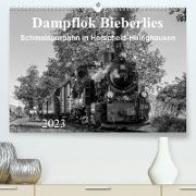 Dampflok Bieberlies in Herscheid-Hüinghausen (Premium, hochwertiger DIN A2 Wandkalender 2023, Kunstdruck in Hochglanz)