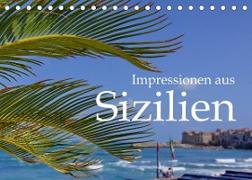 Impressionen aus Sizilien (Tischkalender 2023 DIN A5 quer)