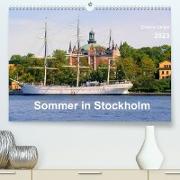 Sommer in Stockholm 2023 (Premium, hochwertiger DIN A2 Wandkalender 2023, Kunstdruck in Hochglanz)
