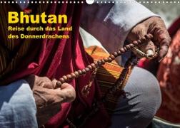 Bhutan - Reise durch das Land des Donnerdrachens (Wandkalender 2023 DIN A3 quer)