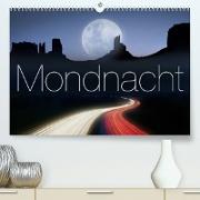 Mondnacht (Premium, hochwertiger DIN A2 Wandkalender 2023, Kunstdruck in Hochglanz)