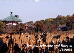 Tempel, Schreine und Burgen Japans (Wandkalender 2023 DIN A3 quer)