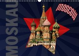 Moskau - Moscow (Wandkalender 2023 DIN A3 quer)